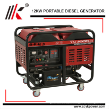 générateur diesel portatif 15 KVA générateur de phase 3 refroidi par air générateur 15kva